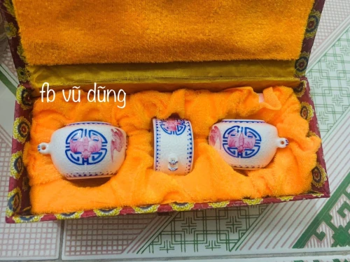 cóng mào chum vẽ tích kim tiền vạn thọ