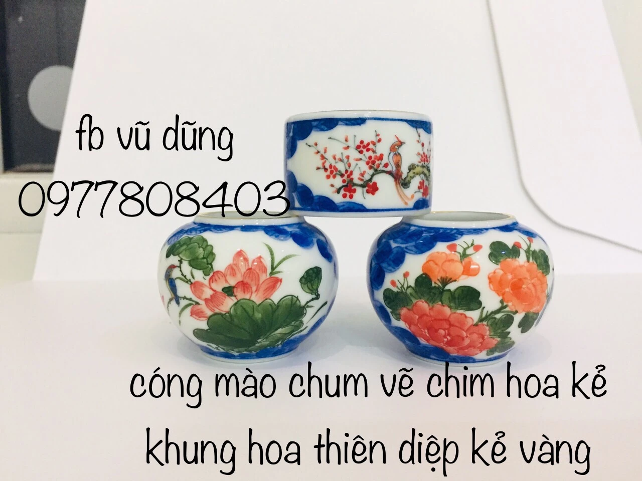 cóng chim hoa thiên diệp bổ khung