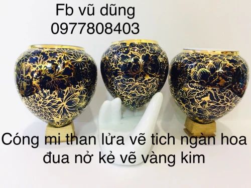 Cóng mi Than Lửa vẽ tay