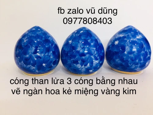 Cóng than lửa vẽ tay